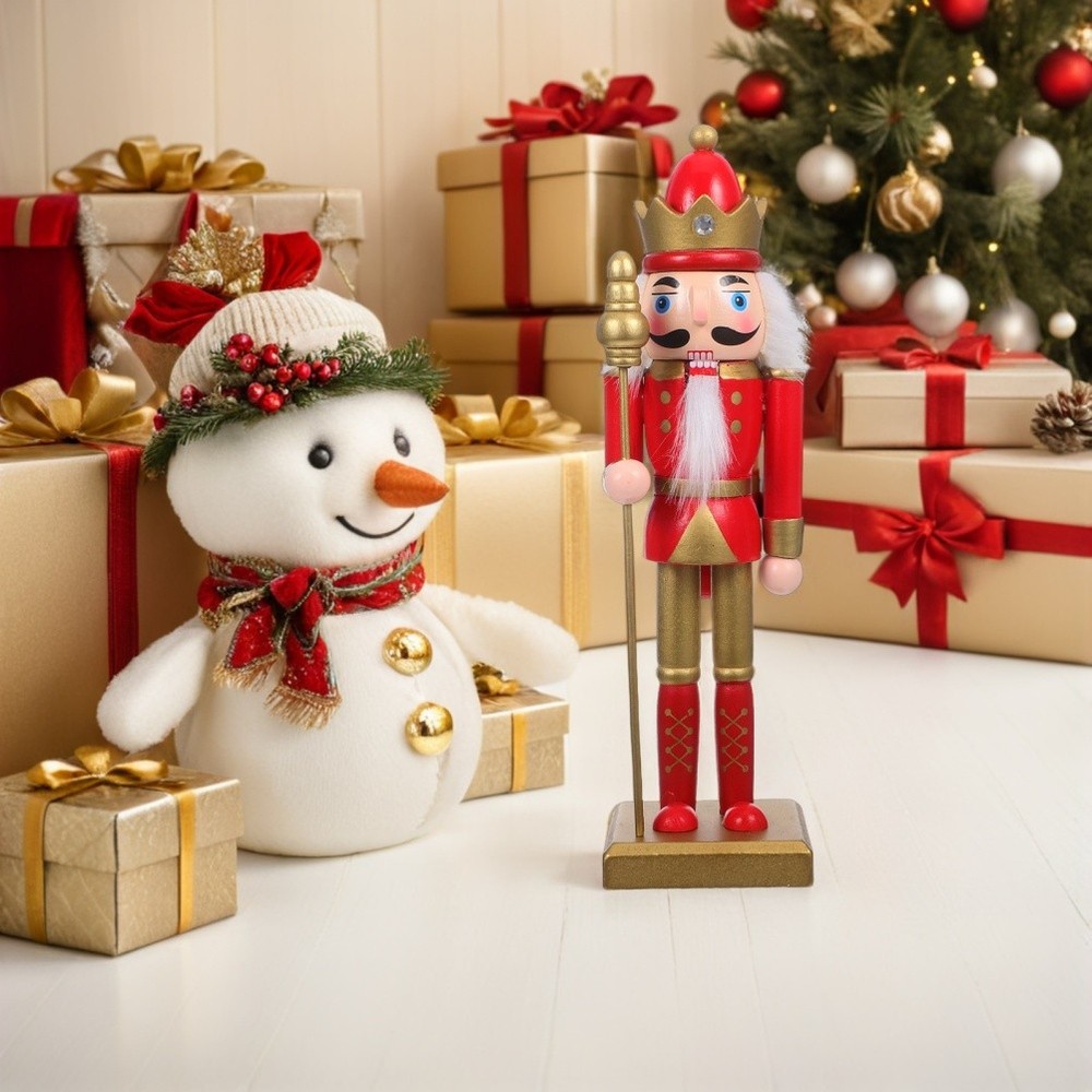Desktop Home Decor Nutcracker Puppet Soldier Ornaments Christmas