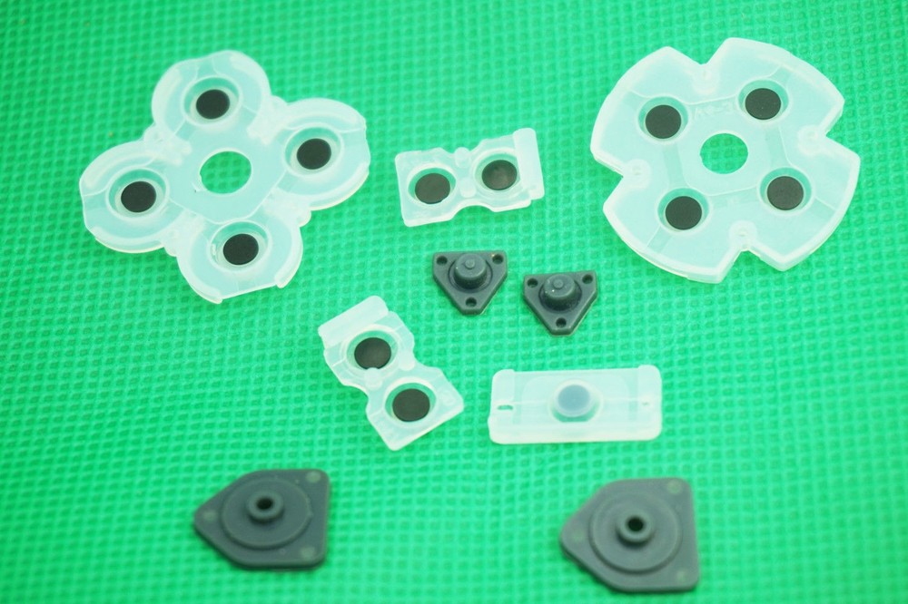 1Set Rubber Conductive Pad Silicon Buttons For Sony PS4 Wireless Controller C