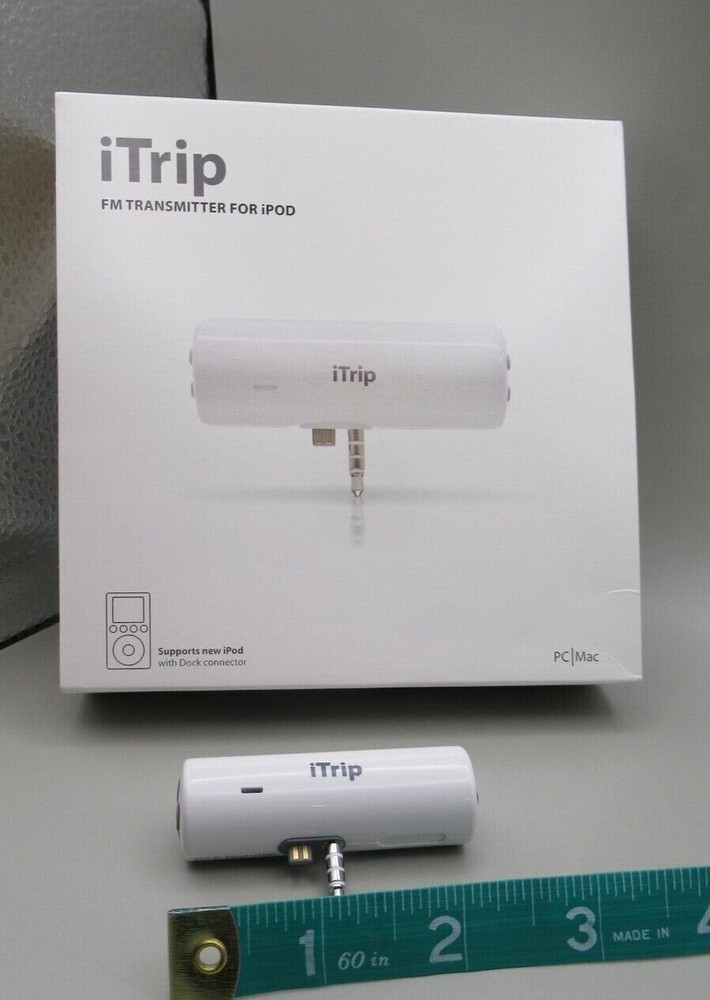 iTrip FM transmitter for iPod PC Mac any FM frequency open box