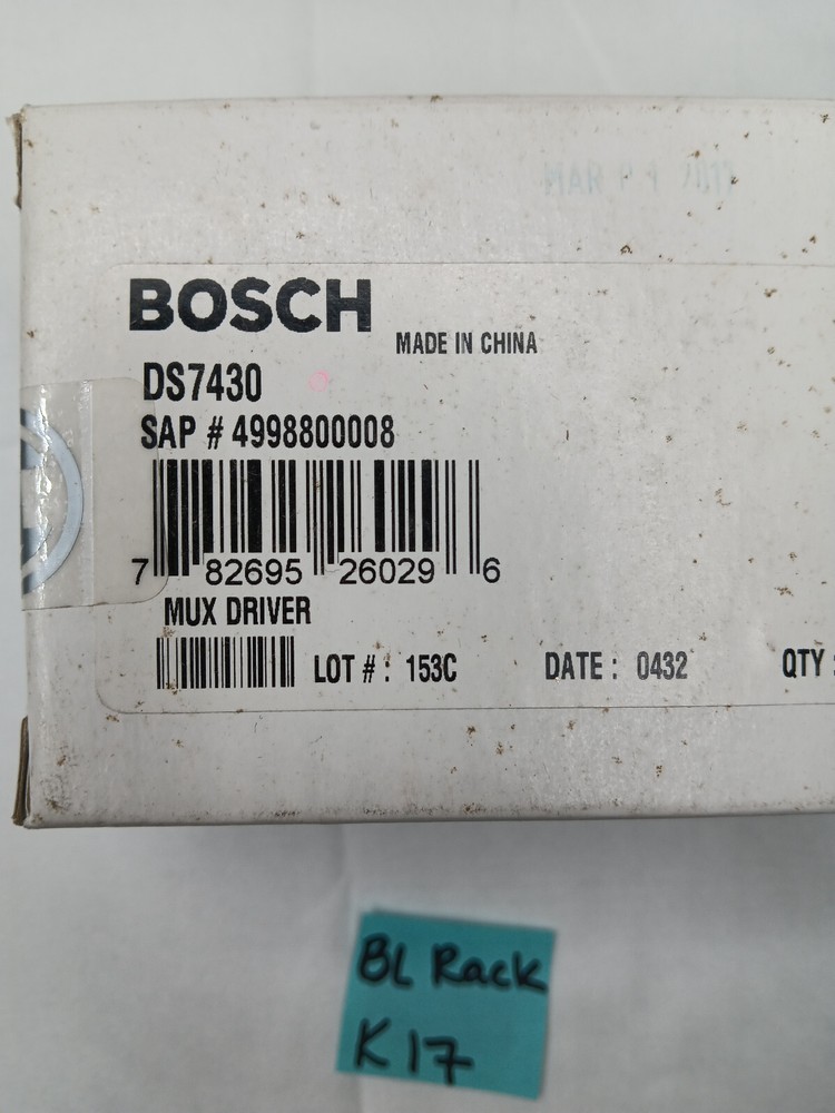 (Lot of 2) BOSCH DS7430 MULTIPLEX EXPANSION MODULE