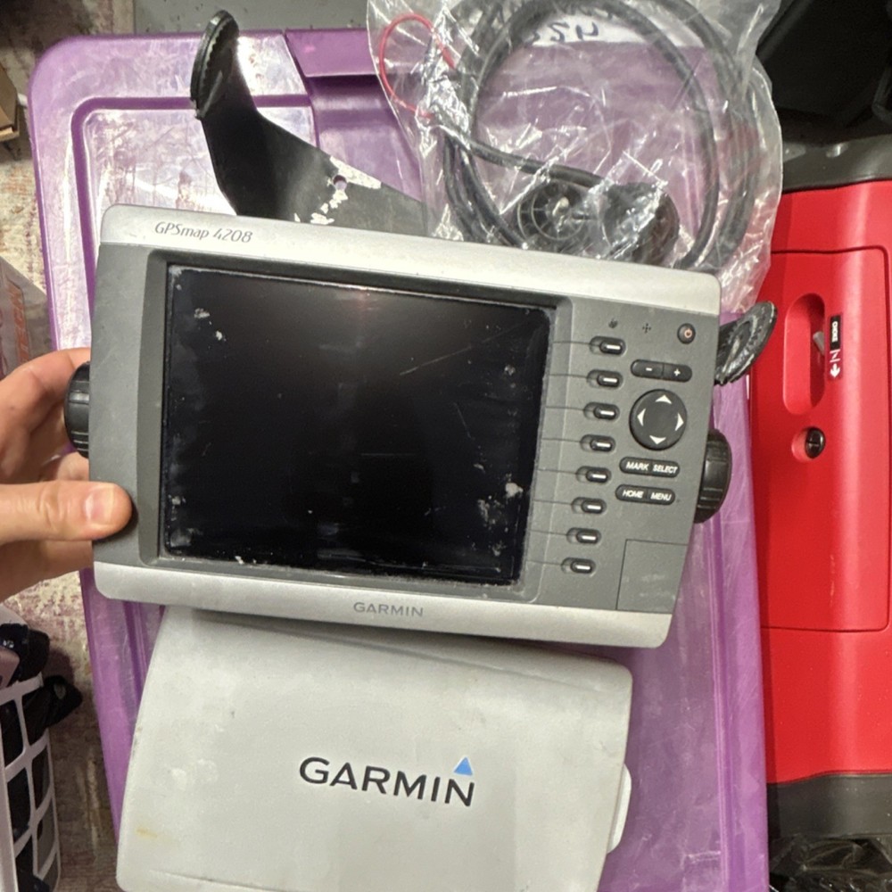 Garmin GPSMAP 4208 Chartplotter For Parts