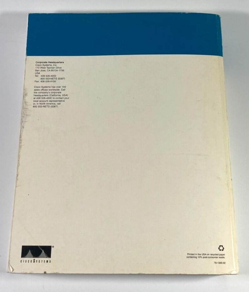 Vintage Cisco Systems Troubleshooting Internetworking Systems Manual - 1993-1995