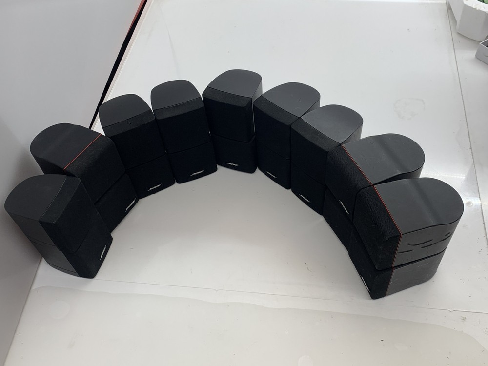 LOT-9 BOSE 9X DOUBLE CUBE SPEAKERS COMBO *QTY