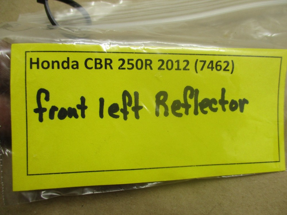 2012 Honda CBR 250R (7462) front left reflector