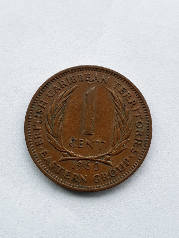 British Caribbean Territories Eastern Group 1 Cent Coin 1960