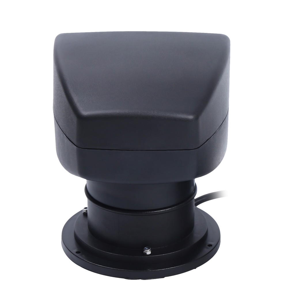 Black Remote Control Spotlight Boat Search Light Halogen 360 Rotate 12V 100W!