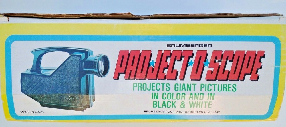 Brumberger Project-A-Scope Projector w/ Original Box