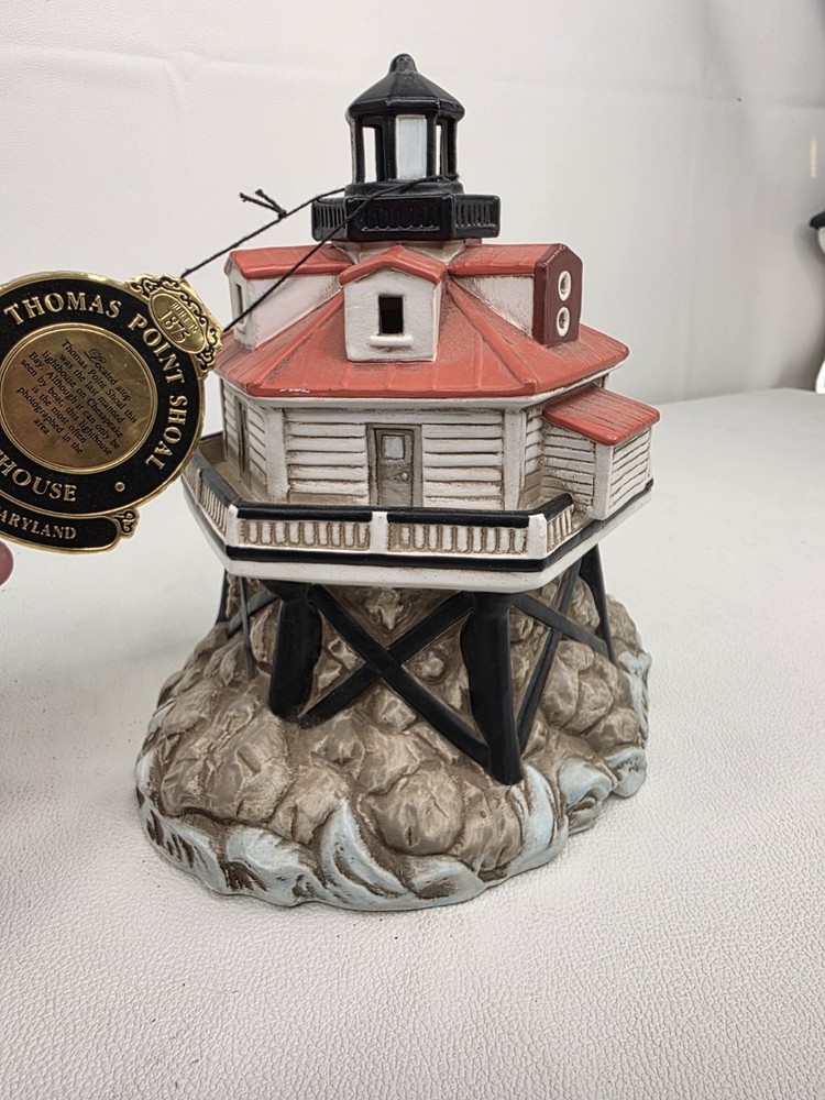 Lighthouse Thomas Point Shoal 1995 Lefton MD-1875 Nautical