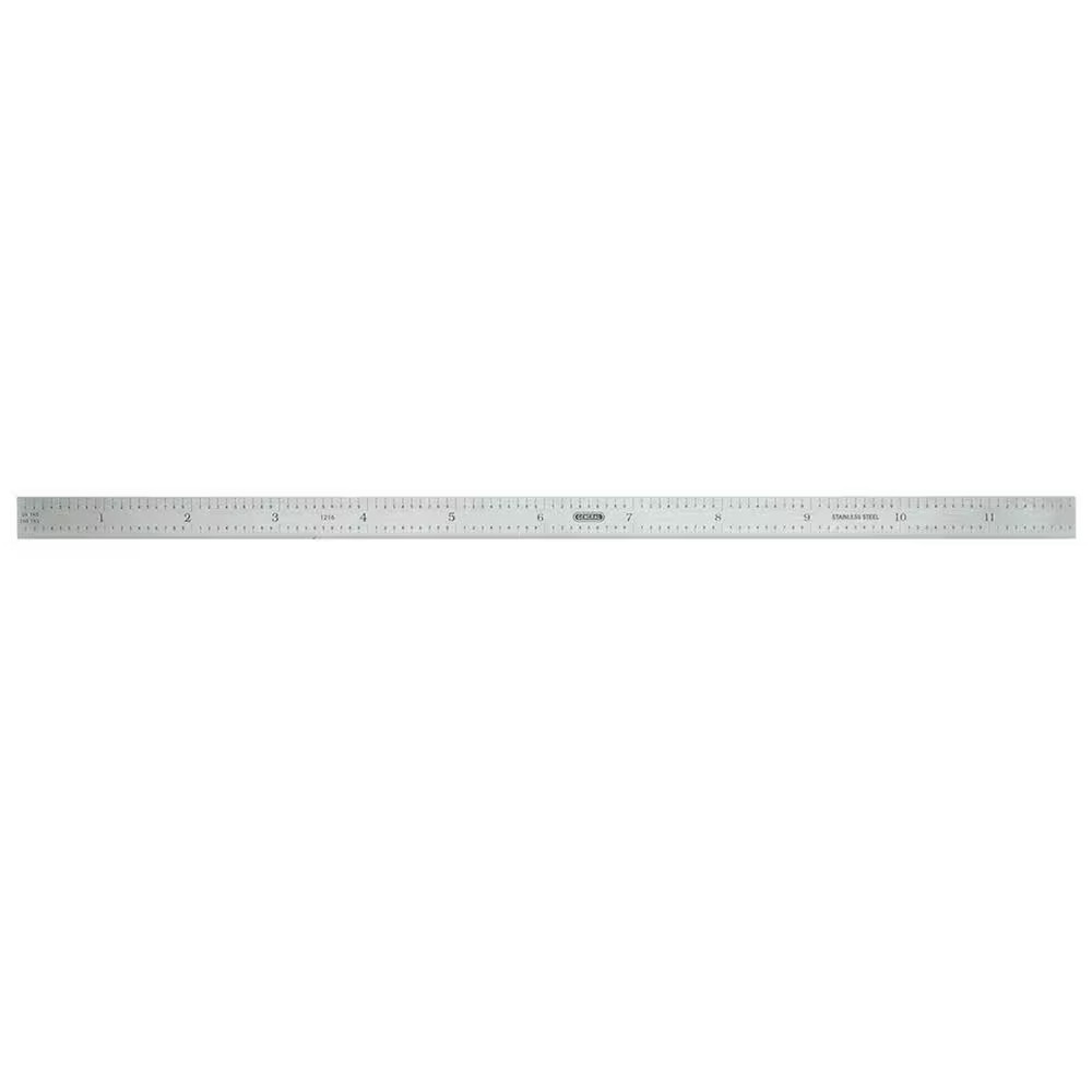 12 In. Flex Stainless Steel Ruler