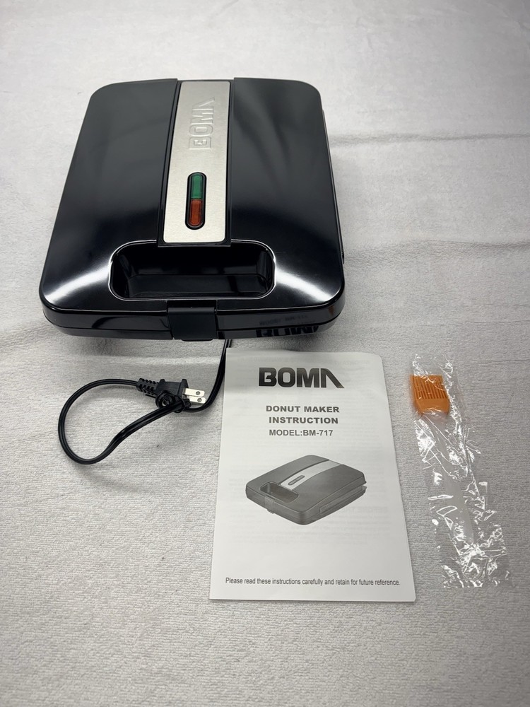 BOMA Mini Donut Maker Machine, Bake 12 Mini Doughnuts