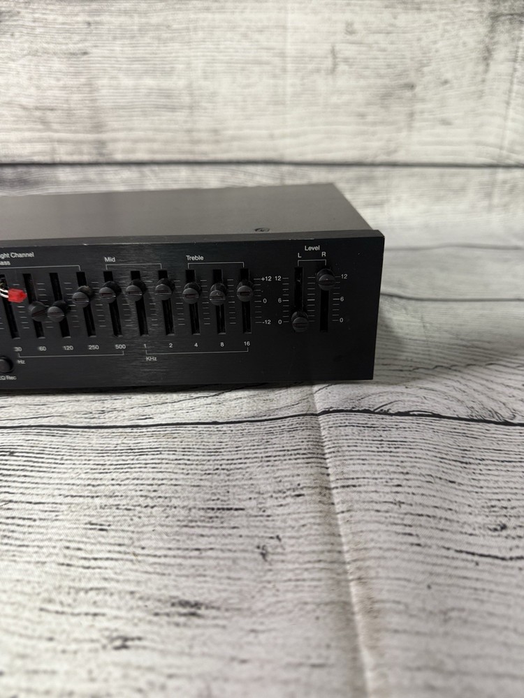 AudioSource EQ Eleven 10 Band Graphic Equalizer UNTESTED READ