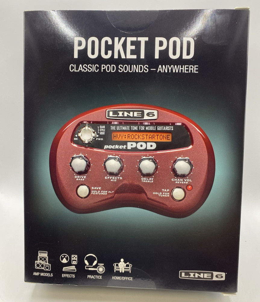Guitar Multi Effects Processor Line 6 Pocket POD