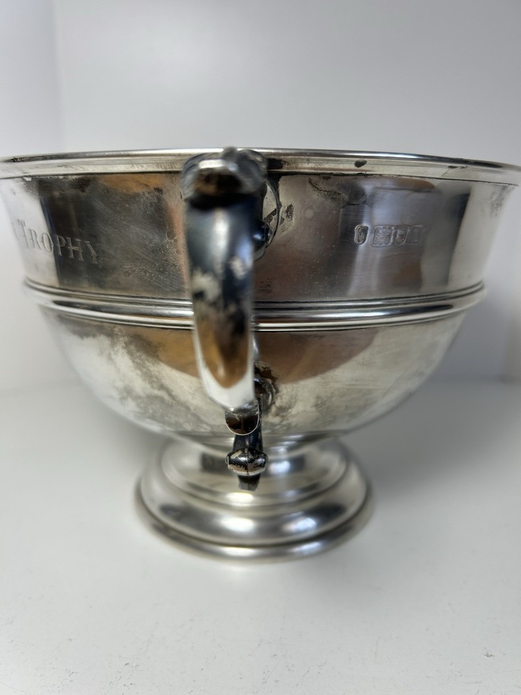 Vintage Sterling Silver Presentation Trophy Cup 500g J E Goode Challenge Trophy