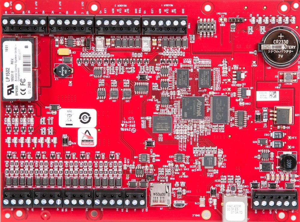 Avigilon Mercury Security LP1502 Card Reader Controller Module LP-1502---