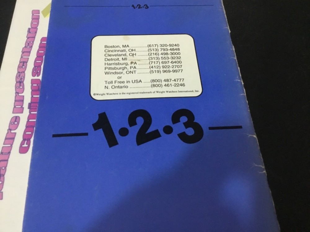 Weight Washers 1-2-3 Cookbook