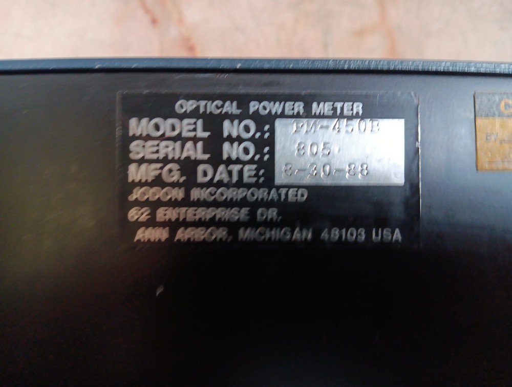 JODON PM-450B OPTICAL POWER METER