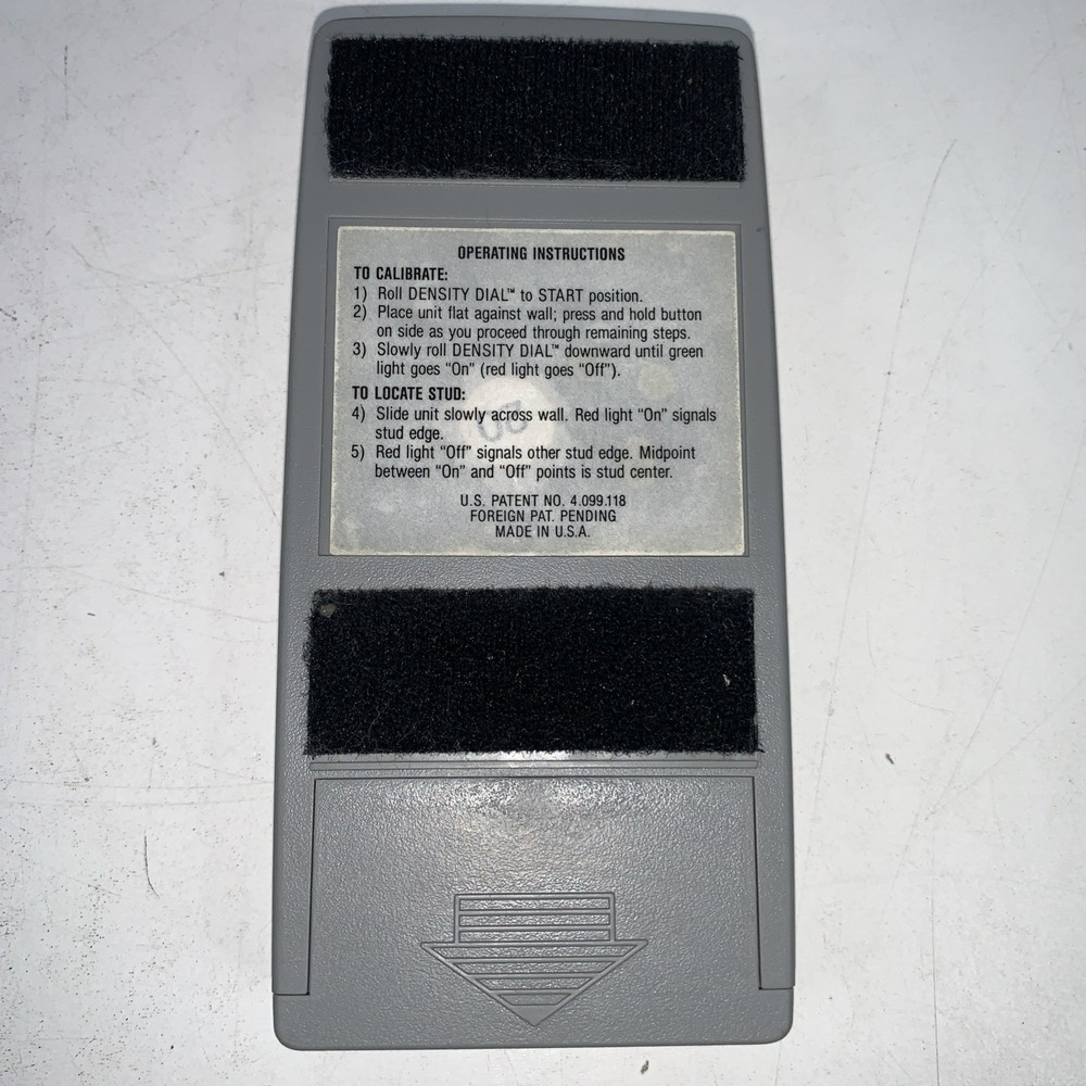 Vintage Zircon StudSensor 2 Electronic Wall Stud Finder Works II Working Tested