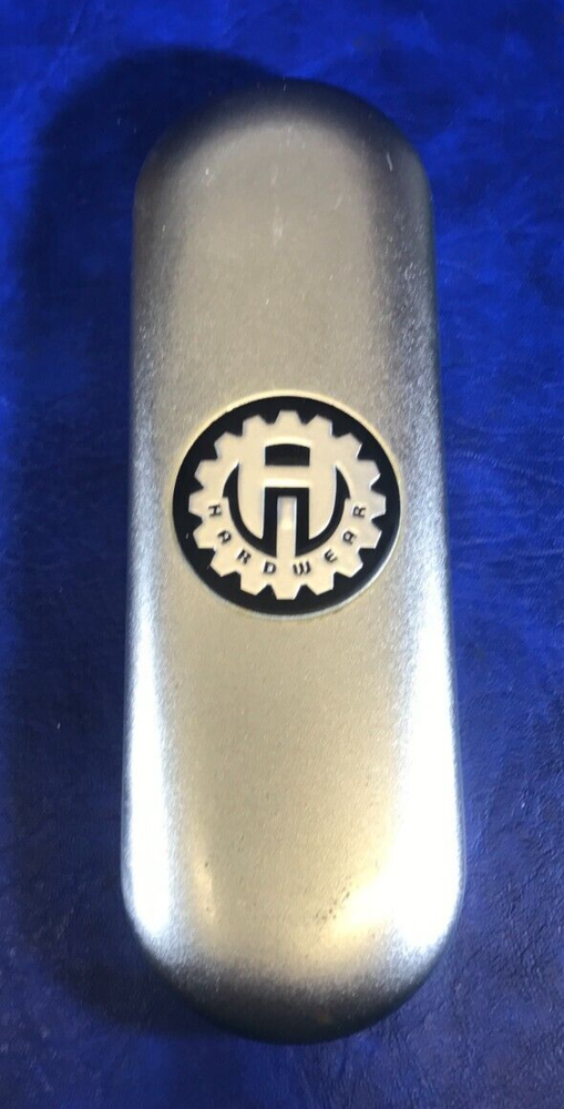 Metal Case with "Hardwear" Logo