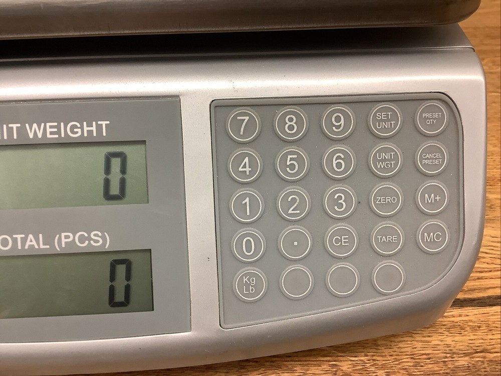 escali digital scale quantity and unit counting C136 -no Manual