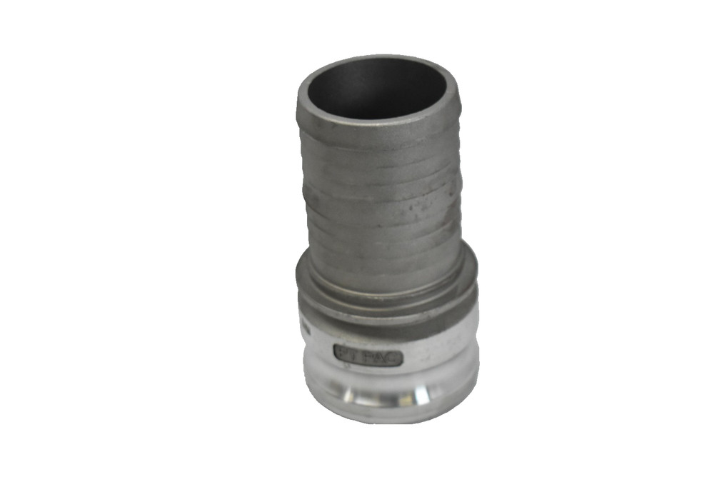 PT PAC E-300 Aluminum Hose Barb Fitting 3" Camlock Type E Adapter Coupling Pipe