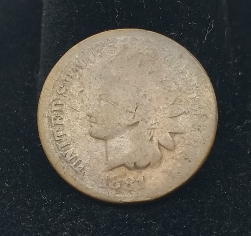 1881 Indian Head Cent #21196
