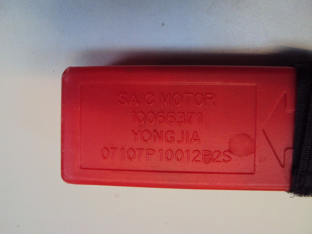 MG MG3 Warning Triangle 2013-2018