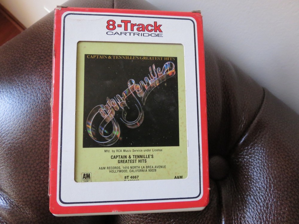 CAPTAIN & TENNILLE 8 TRACK - GREATEST HITS - UNTESTED