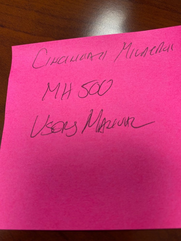 Cincinnati Milacron MH500 User's Manual