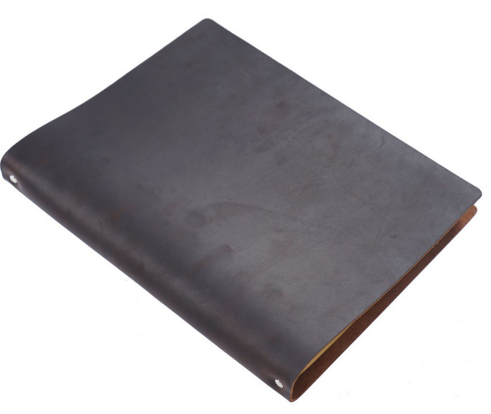 A4 Writing notes Notebook travel Diary Notepad handmade cow leather coffee Q271