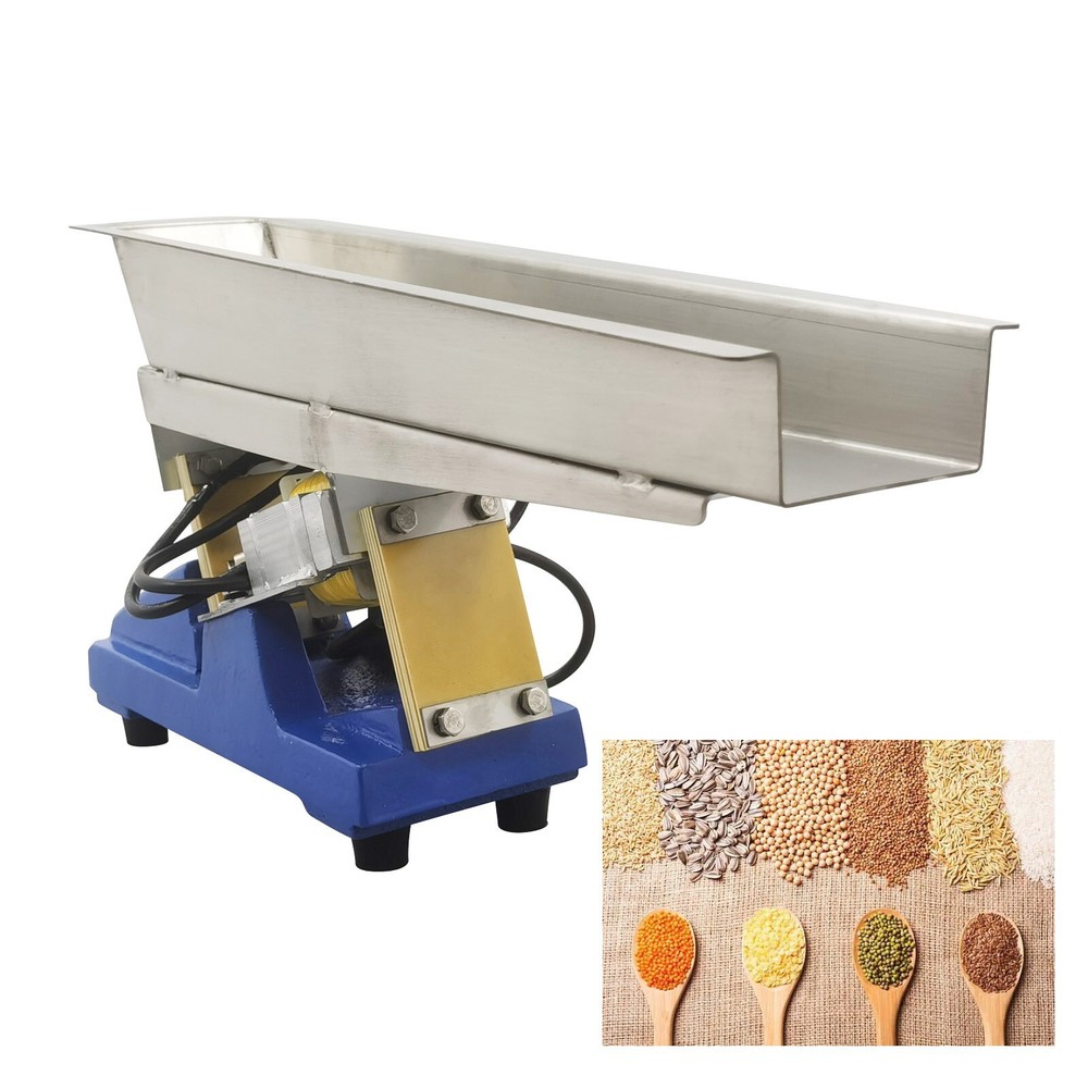 Electromagnetic Vibrating Feeder Shaking Feeding Vibratory Machine 110V 30W