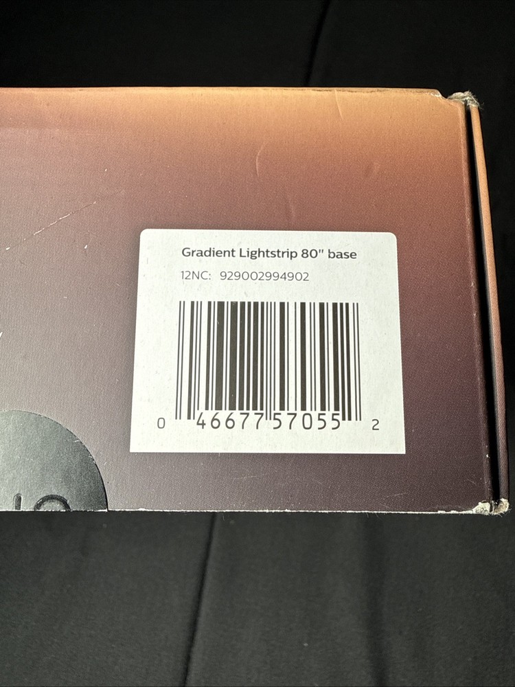 Philips - Hue Ambiance Gradient Bluetooth Lightstrip 80-inch Base Kit