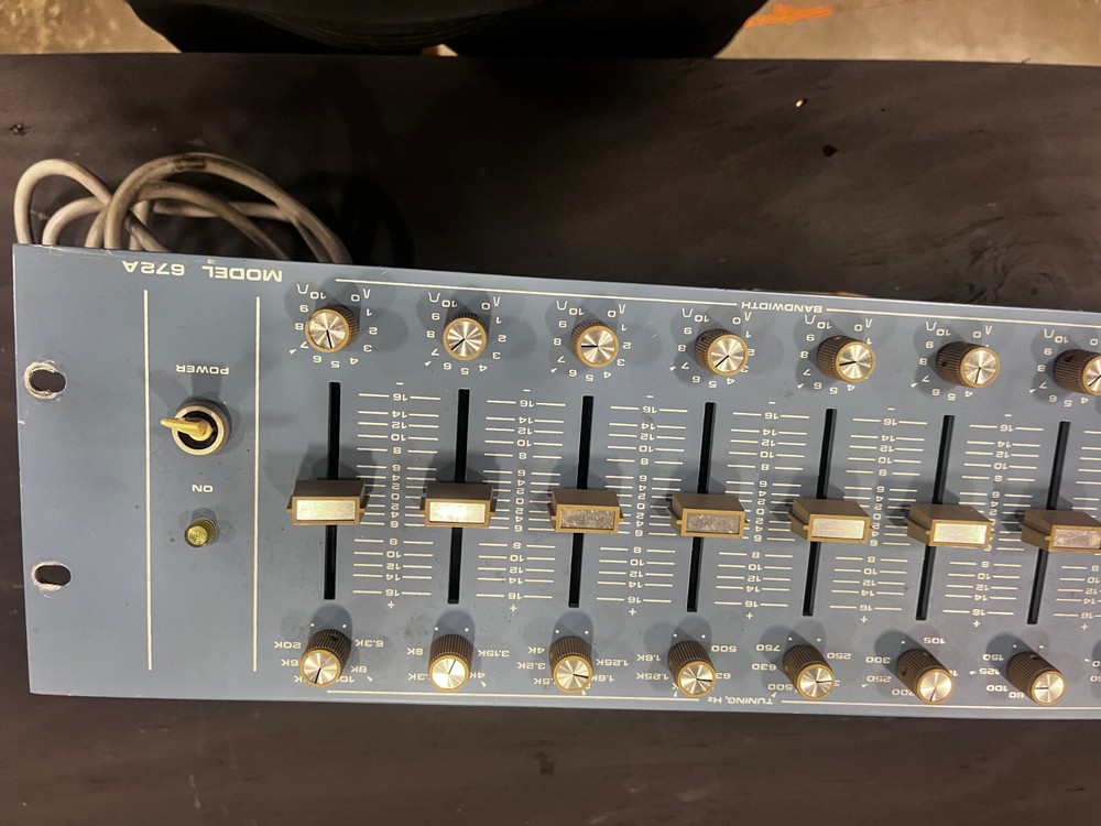 Orban 672a Mono  parametric 4 U  Blue Face