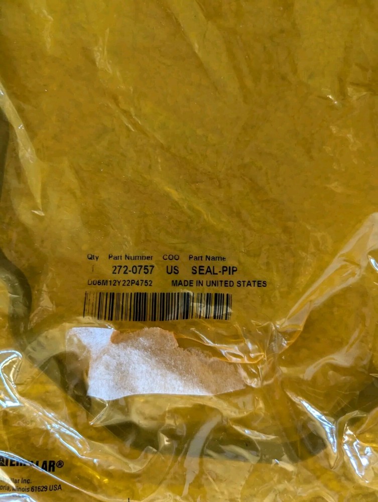 OEM CAT 27-0757 Press In Seal