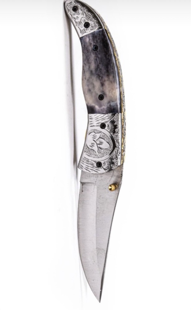 Damascus Steel Blade Knife