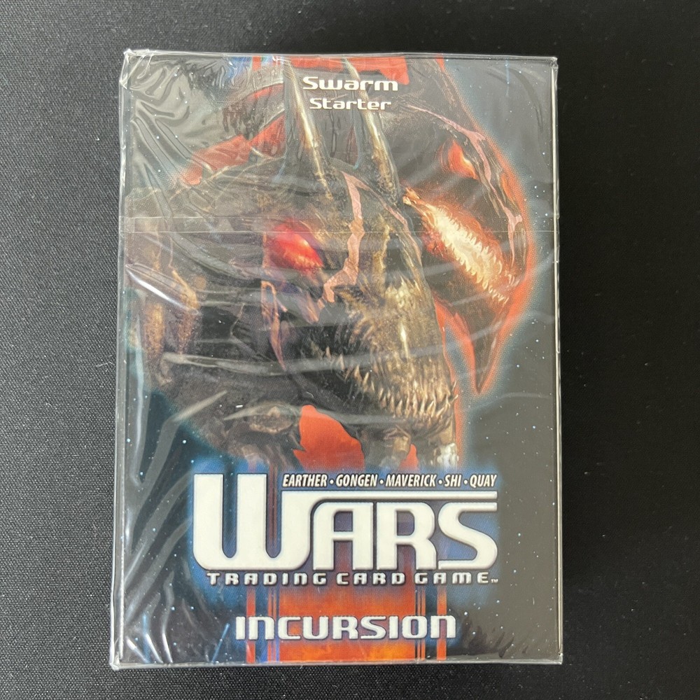 Wars CCG Incursion Nowhere to Hide Complete Starter Deck Set Sealed 6x