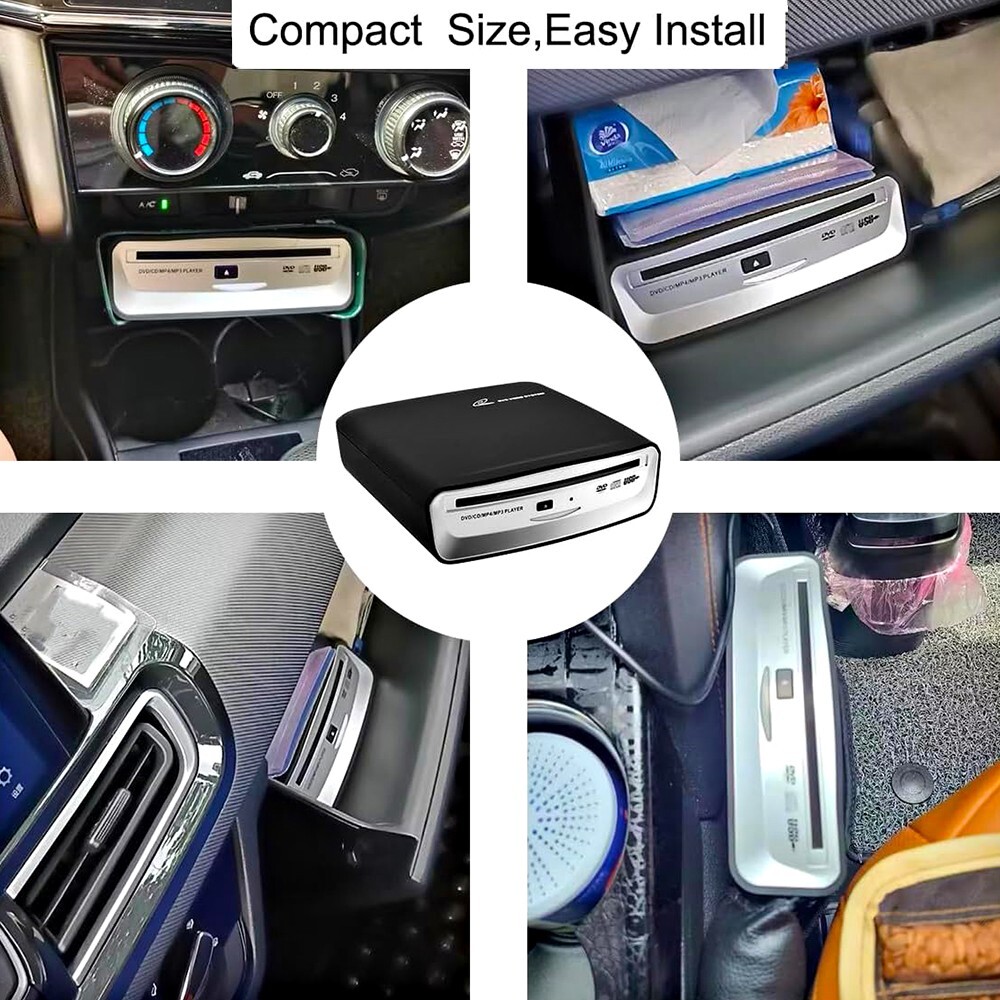 USB EXTERNAL CAR UNIVERSAL CD PLAYER USB CONNECTION PORTABLE CD PLAYER ANDROID