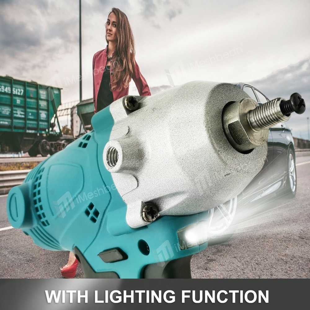 48V Cordless Polisher 5" Car Detailing Buffer & Sander & Drill Machine Battery