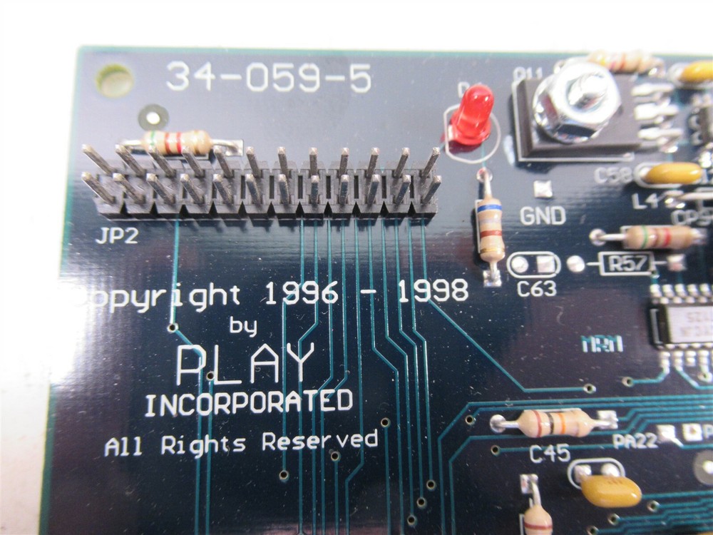 Play Inc. 34-059-5 Trinity S-Video Composite Input Module GlobeCaster Plug-In