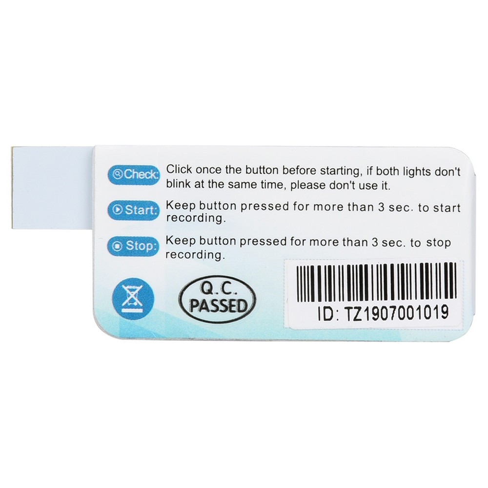 TempU05 Single Use Temperature Data Logger Disposable USB Temperature Recorder
