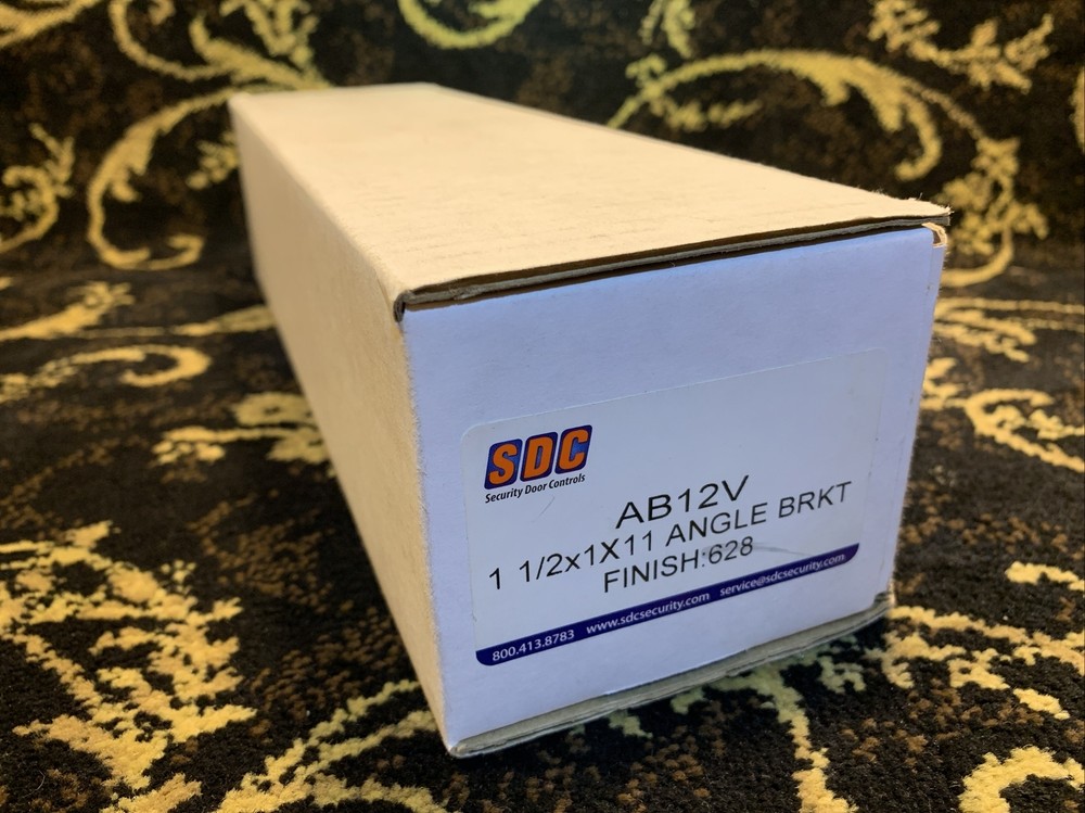 SDC Security AB12V 1.5x1x11" Angle Bracket (628)