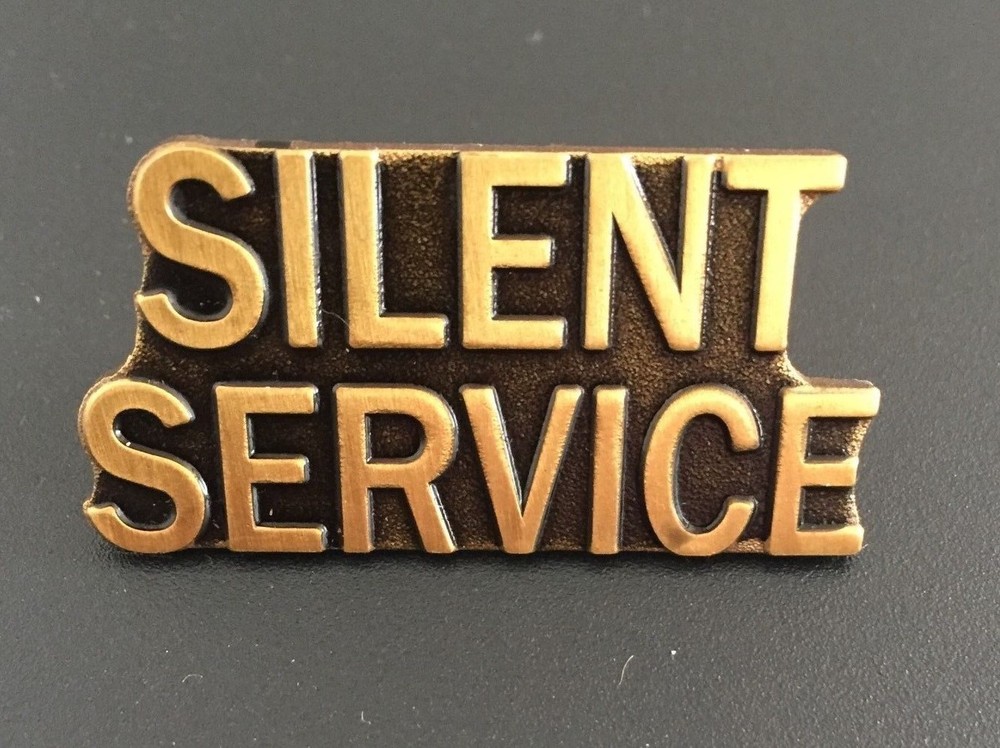 Silent Service Pin Subdued - BC Patch - C7015subdued