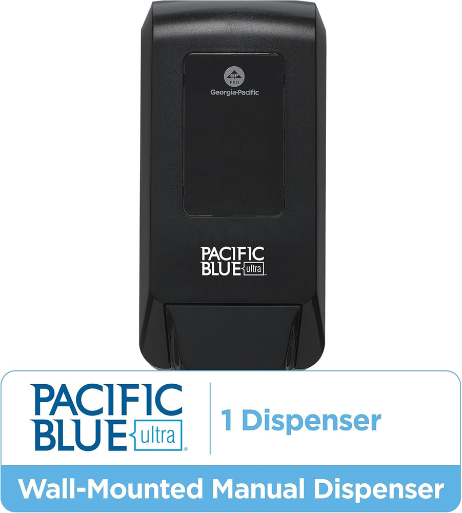 Wall-Mounted Manual Soap/Sanitizer Dispenser - GP PRO, Single Pack