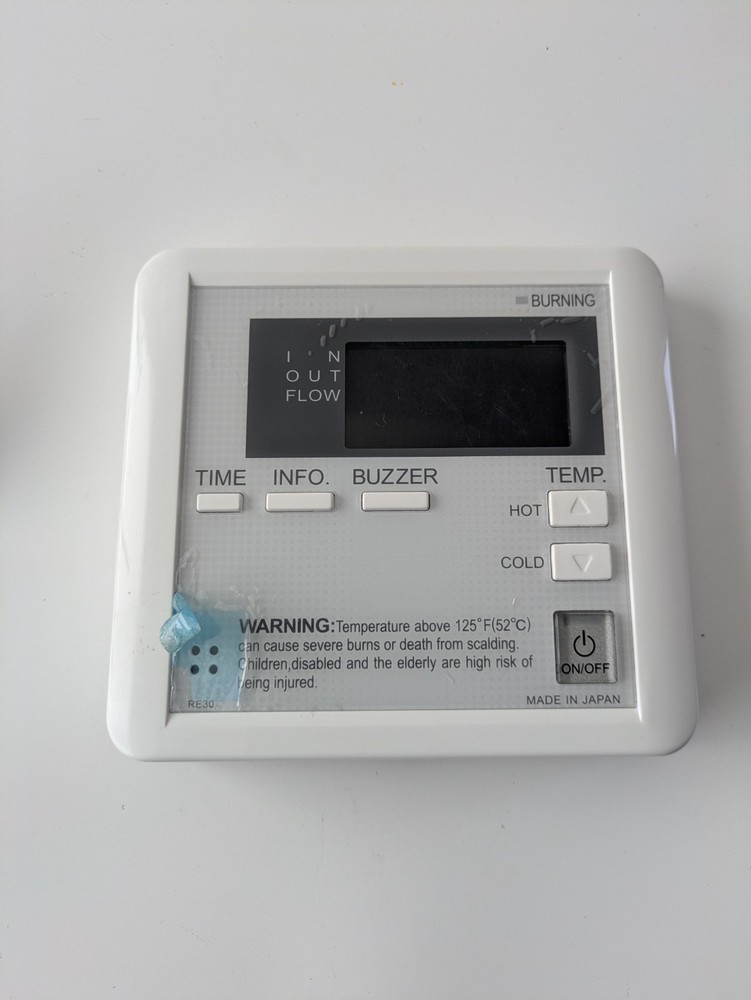 Takagi TM-RE40 - A.O.Smith 9008172005 Temperature Remote Controller