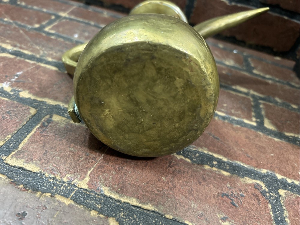 vintage middle eastern Arabic brass Dalilah coffee pot