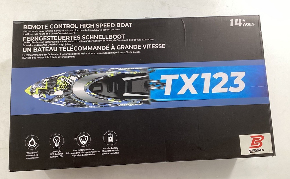 BEZGAR TX123 Remote Control Boat