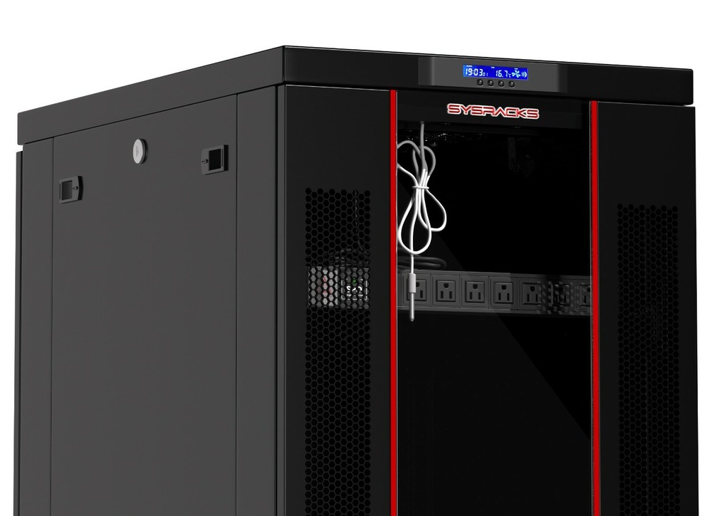 Sysracks 32U 39" Deep 19" IT Free Standing Server Data Rack Cabinet Enclosure
