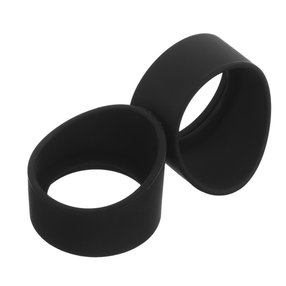 2 Pcs Optics Covers Microscope Rubber Eyecups Astronomical Telescope Accessory
