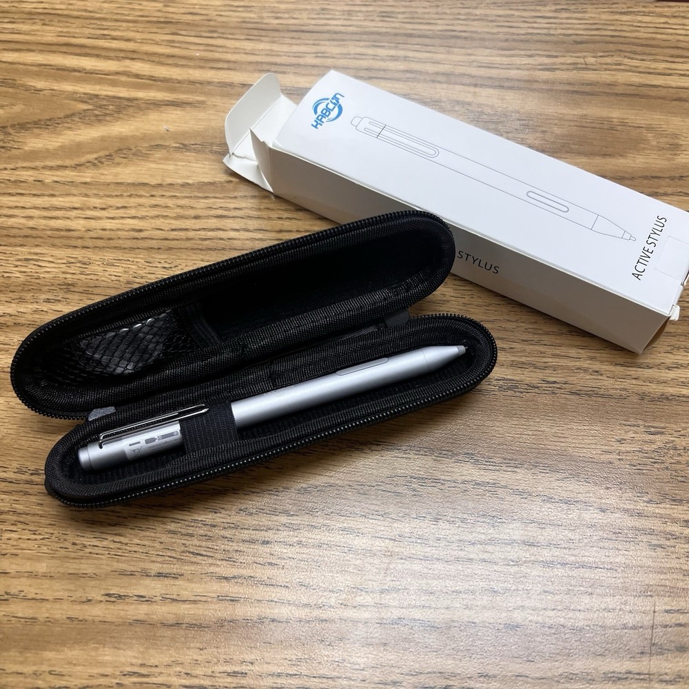 Active Stylus ME-MPP303 Silver for Microsoft Surface Silver With Zipper Case