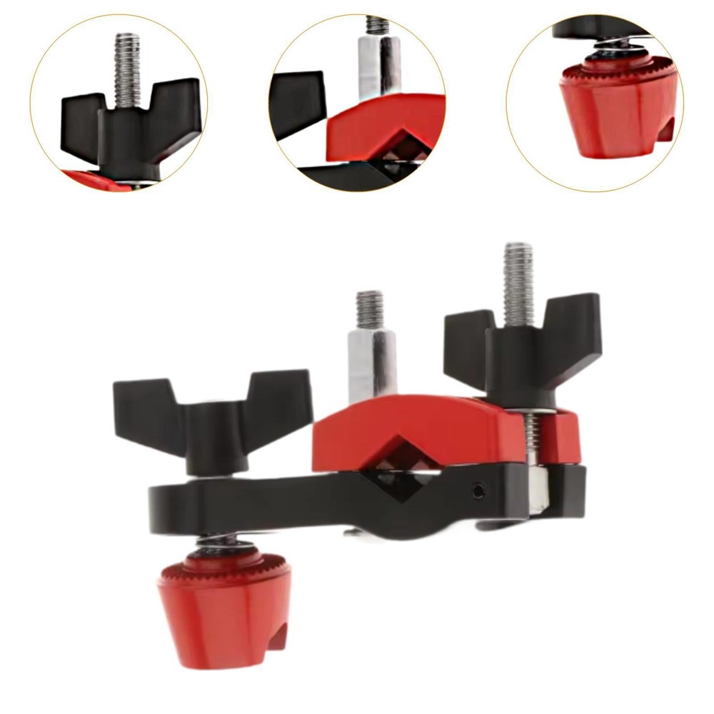 Drum Set Mounting Clamp Mount Clamp Adjustable Cymbal Arm Mounting Bracket