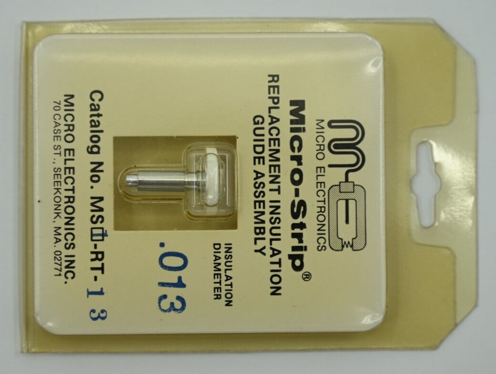 Micro Electronics Micro-Strip MS1-RT-13 Replacement Insulation Guide Assembly